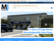 Tablet Screenshot of mjsystems.com